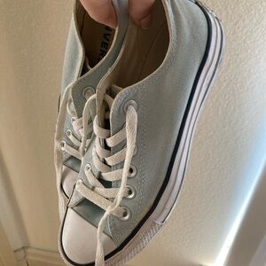 Mint green All star Converse